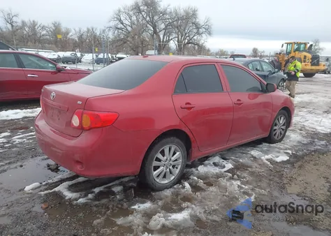 2010 Toyota Corolla Le из США, поврежденный, VIN 1NXBU4EE6AZ258117